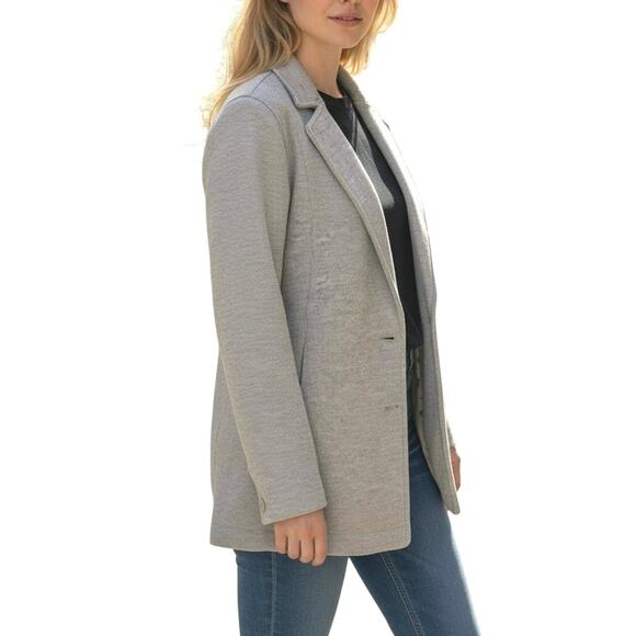 Anthropologie PILCRO Women’s Large Academia Blazer Coat Natural Beige NWT - Picture 3 of 8